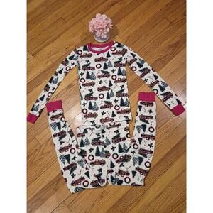 PJ Place boys size Size 12  Christmas truck pajamas Buffalo Plaid, Classic